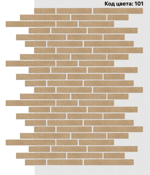 Фасадная система АМК Ригель 150х39/250х39/350х39 мм (Однотонный на армирующей сетке) Код цвета. 101 купить в Симферополe