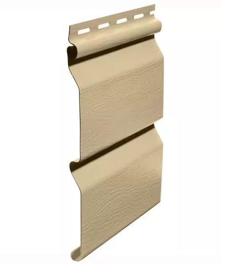 Виниловый сайдинг fineber (файнбер) - серия "стандарт", бежевый купить в Симферополe