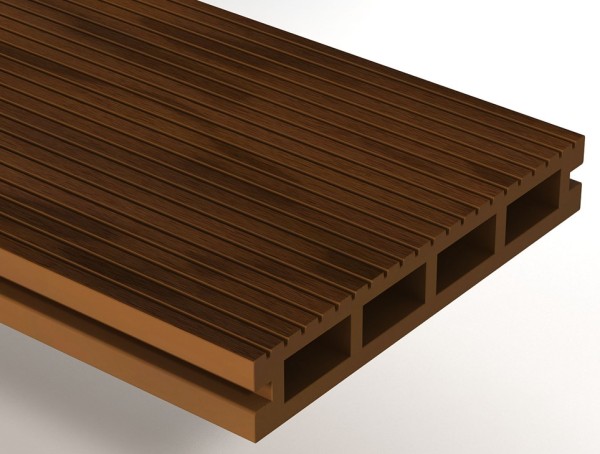 Террасная доска из ДПК WOODVEX Expert Тик купить в Симферополe