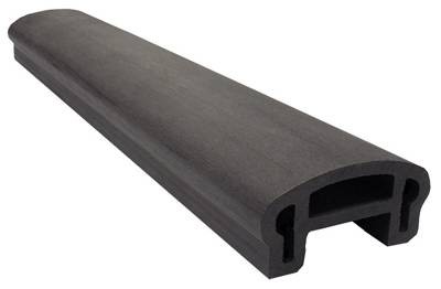 Перила вехнее фигурное Woodvex Select Графит купить в Симферополe