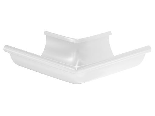 Водосток Aquasistem, система 125x90 - Угол желоба, наружный 90° RR 20 Белый купить в Симферополe