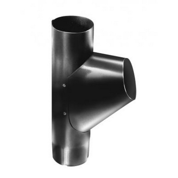 Водосток Grand Line 125x90 – Тройник RAL 9005 купить в Симферополe