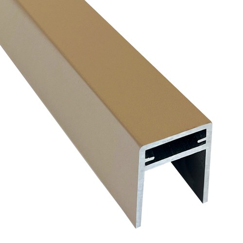 П-профиль Алюминиевый EasyDecking 35x25 Дуб купить в Симферополe