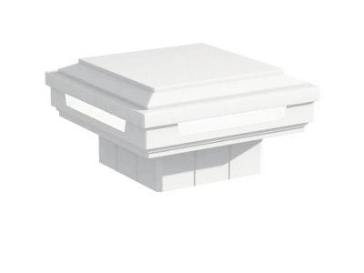 Светодиодная крышка-светильник GardenParkett Белый