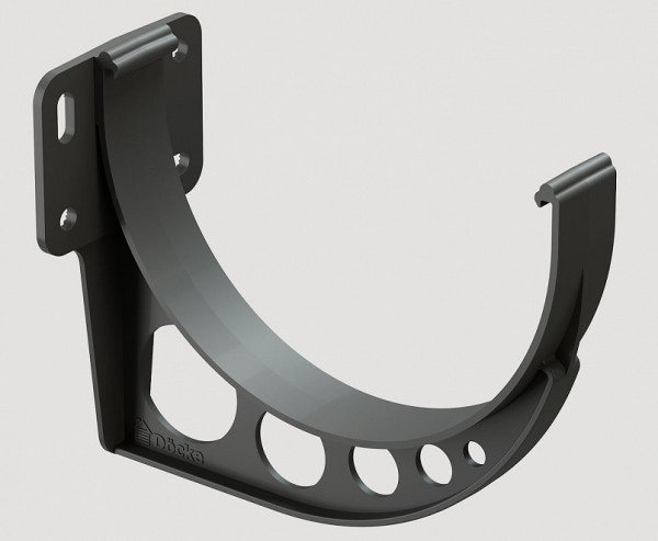 Кронштейн желоба ПВХ Docke STANDART серый купить в Симферополe