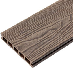 Доска террасная ДПК 3D SEQUOIA DUAL WOOD BROWN