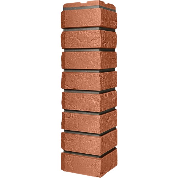 Угол наружный ДАЧНЫЙ Серия Баварский кирпич Терракотовый купить в Симферополe