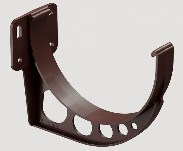 Кронштейн желоба ПВХ Docke STANDART Тёмно-коричневый купить в Симферополe