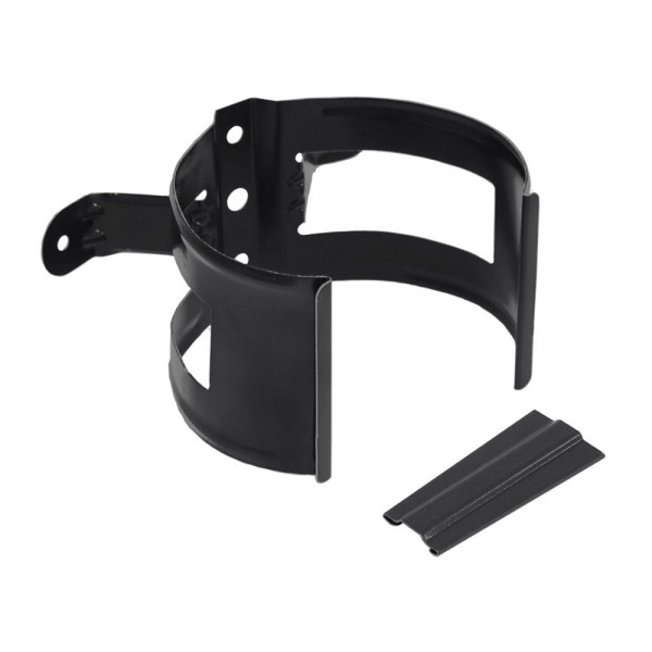 Водосток Grand Line 125x90 – Хомут трубы (на дерево) RAL 9005 купить в Симферополe