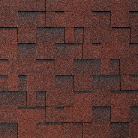 Гибкая черепица Tegola LAZIO amarone 410 купить в Симферополe