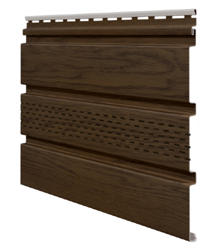 Софит ламинированный VOX NATURE с центральной перфорацией, Орех купить в Симферополe