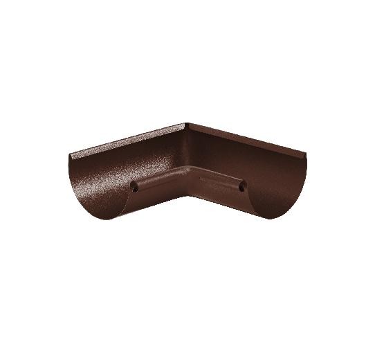 Водосток Aquasistem, Система 150/100 - Угол желоба, внутренний 90° RAL 8017 Коричневый matt купить в Симферополe