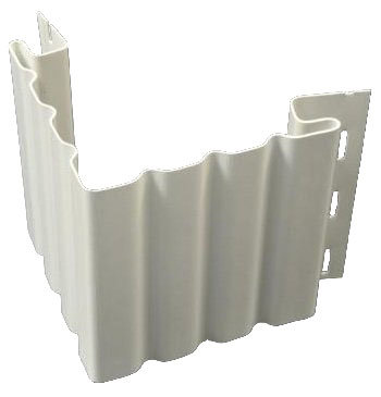 Наружный угол Рельефный широкий для сайдинга Mitten купить в Симферополe