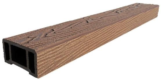 Перила ДПК 3D GardenParkett фактура дерева Светло-коричневый купить в Симферополe