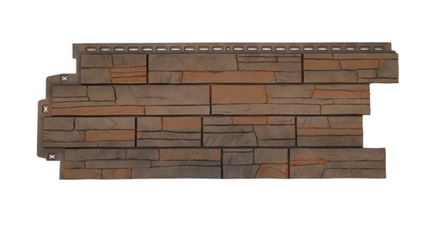 Фасадная панель Grand Line Сланец Элит Сандал купить в Симферополe