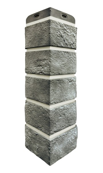 Угол Grand Line состаренный кирпич Элит гранит, ШОВ белый купить в Симферополe