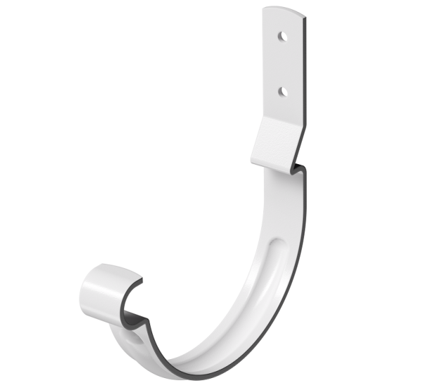 Карнизный крюк короткий D125 (гнутый) Döcke STAL PREMIUM Пломбир, (RAL 9010) купить в Симферополe