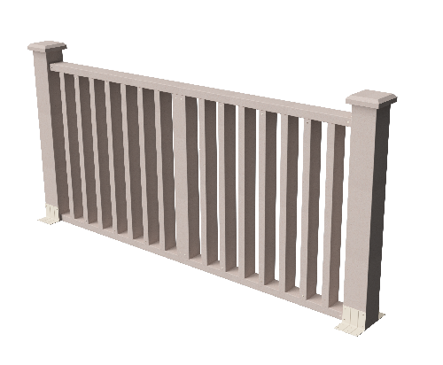 Ограждения декоративное ДПК GRINDERDECO  Риальто выбеленый дуб купить в Симферополe