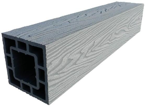 Столб опорный ДПК 3D GardenParkett фактура дерева Серый купить в Симферополe