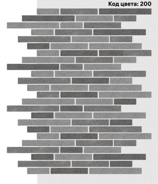 Фасадная система АМК Ригель 150х39/250х39/350х39 мм (Микс на армирующей сетке) Код цвета.200 купить в Симферополe