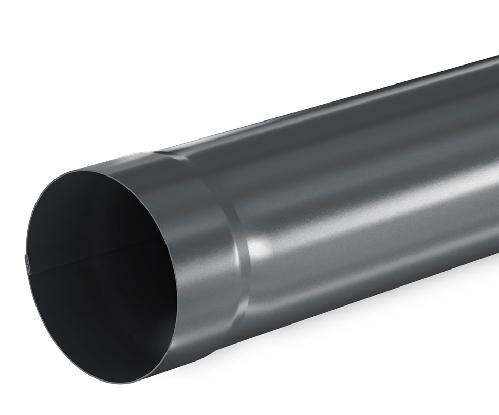 Водосток Aquasistem, система 150/100 - Труба водосточная 3.00м RAL 7024 Тёмно-серый купить в Симферополe