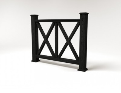 Ограждение из ДПК FG7 кварц