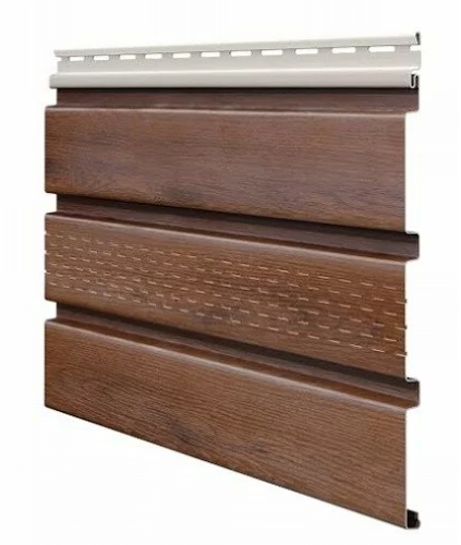 Софит ламинированный VOX UNICOLOR с центральной перфорацией, Коричневый купить в Симферополe