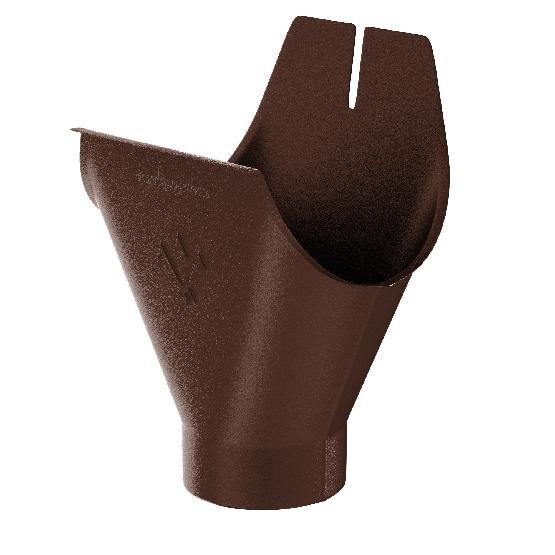 Водосток Aquasistem, Система 150/100 - Воронка желоба RAL 8017 Коричневый matt купить в Симферополe