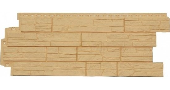 Фасадная панель Grand Line Сланец песочный купить в Симферополe