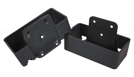 Крепление перил прямое из алюминия GardenParkett Графит купить в Симферополe