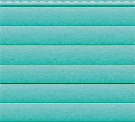 Сайдинг Блок-Хаус Бирюза купить в Симферополe